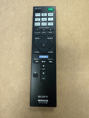 ORIGINAL SONY  RM-AAU189 AV SYSTEM  REMOTE CONTROL + Batteries
