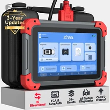XTOOL D7 V2.0 Bidirectional OBD2 Scanner Diagnostic Key Programmer 36+Services