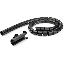 StarTech 2.5m / 8.2ft Cable Management Sleeve - Spiral - 45mm/1.8 Diameter - W/