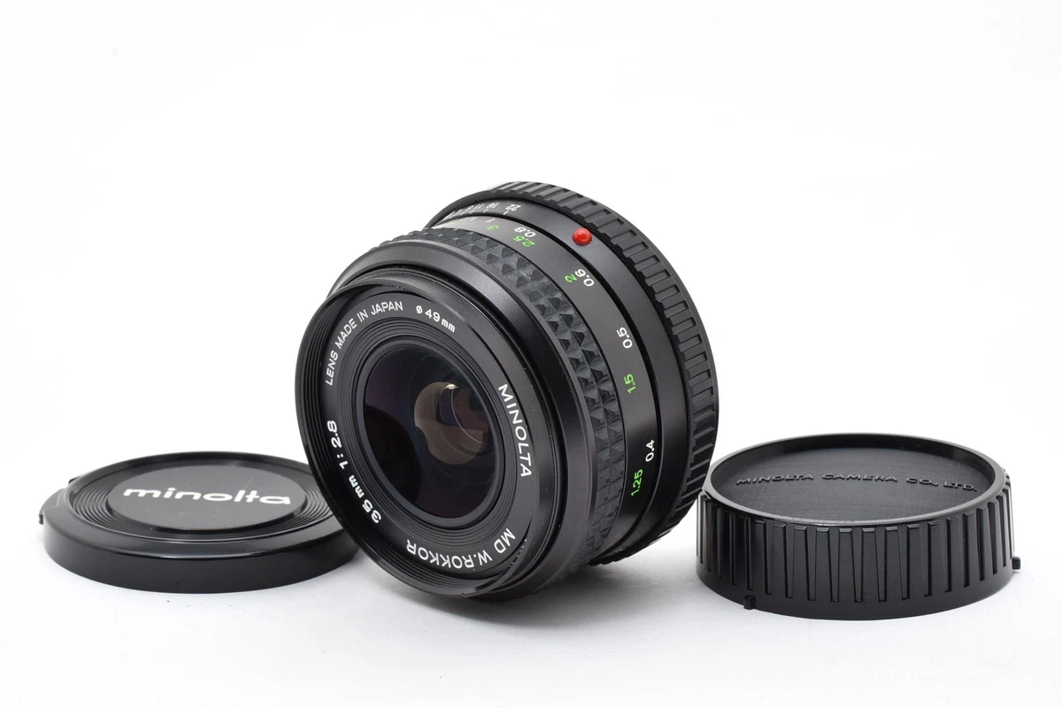 Minolta MD f/2.8 Camera Lenses 35mm Focal for sale | eBay