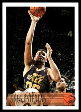 Greg Ostertag 1996-97 Topps #58 Utah Jazz NBA READ FREE SHIPPING AutographDen