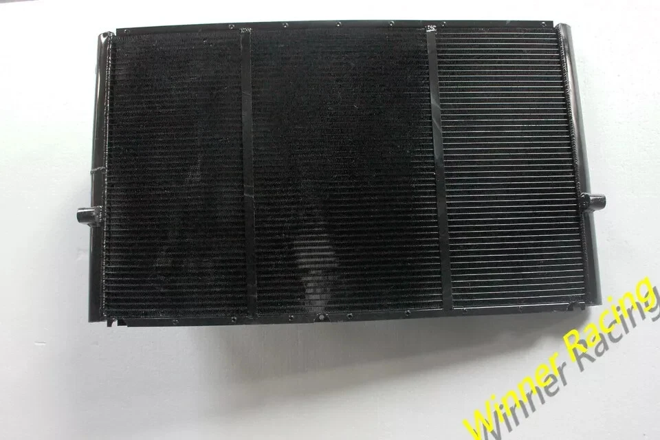 Radiador Winner Racing 50 mm negro ajuste Ferrari 599 GTO/GTB Fiorano 6,0 V12 2006-2011 Foto 4 de 4