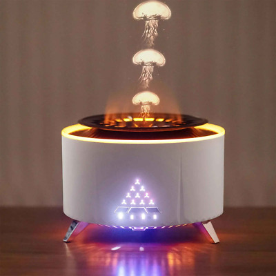 3D Dynamic Jellyfish Essential Oil Diffuser 250ml Ultrasonic Electric Humidifier