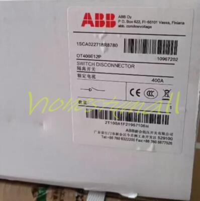 1PC New ABB OT400E12P Disconnect Switch