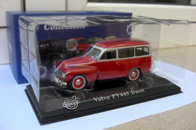 Volvo PV445 Duett red Atlas IXO MIB 1:43 n 144 145 244 245 740 343 daf BEAUTIFUL - Imagen 2 de 4