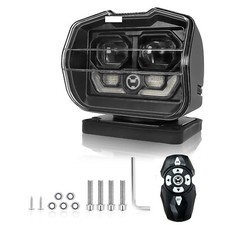 60w Led Remote Control Boat Off-road Truck Searchlight 360 Wireless Spotlight