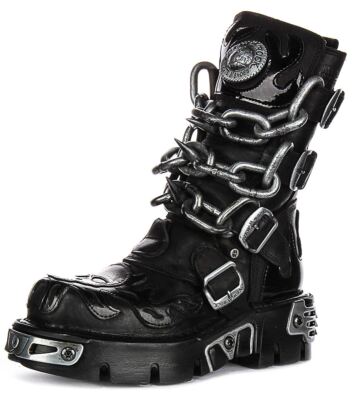 NEWROCK BOOT BLACK REACTOR 42サイズ スペイン製 NEWROCK BOOT BLACK REACTOR 42サイズ スペイン製 New Rock Boot Black