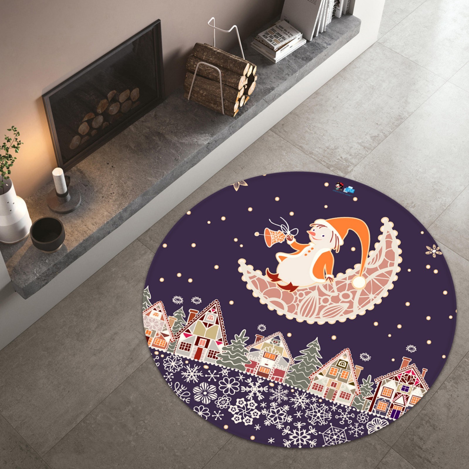 Teppich Rutschfest 263 Xmas Weihnachten 3d Matte Elegant De