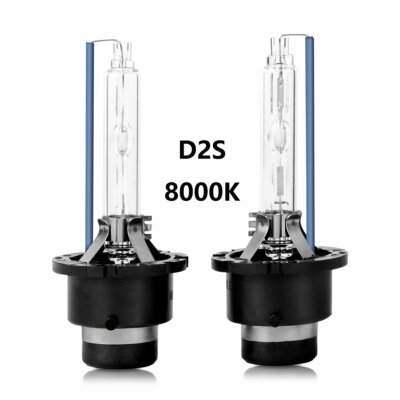 Gex D2S Replacement Car Headlight Xenon Super Vision HID Bulbs 8000K