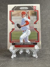 2022 Panini Prizm Base #234 Cooper Criswell - Los Angeles Angels