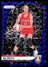 2024 Panini Prizm WNBA #71 Nia Coffey Blue Velocity Prizms