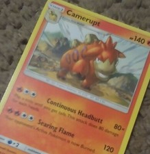 Camerupt (14/111) Rare Pokemon card