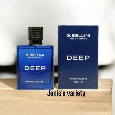   G. Bellini Fragrances DEEP Eau De Parfum 75 ml Herren Parfum Vegan Spray