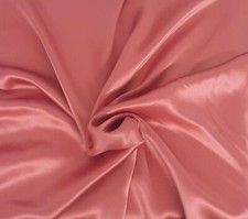 1/2 YD 100 Silk Charmeuse Fabric Mauve 7/19