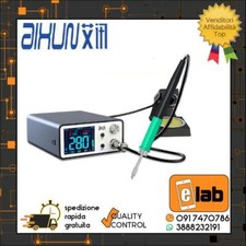 STAZIONE SALDANTE DIGITALE MANIPOLO T3B-210 AIXUN SALDATORE PER RIPARAZIONE