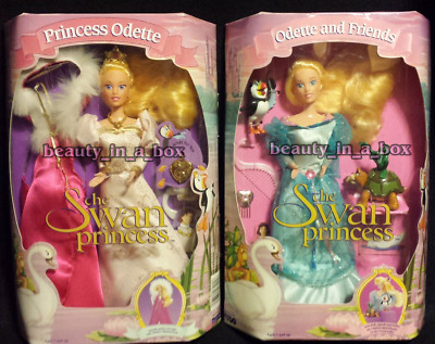 Odette Doll Princess Odette and Friends The Swan Princess Tyco NRFB'' ~ Lot 2 VG