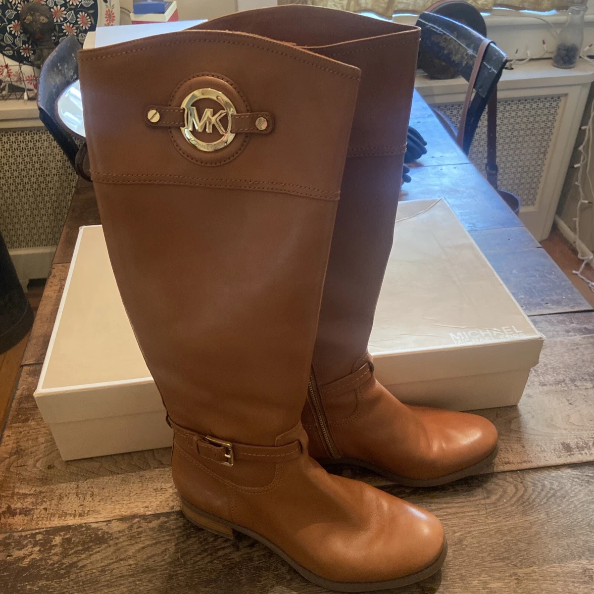 skrig melodramatiske tilstrækkelig Michael Kors Stockard Boots | eBay