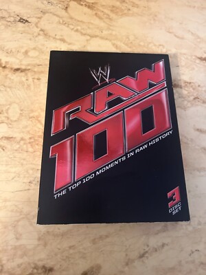 WWE: Raw 100: The Top 100 Moments in Raw History (DVD, 2012, 3-Disc Set)
