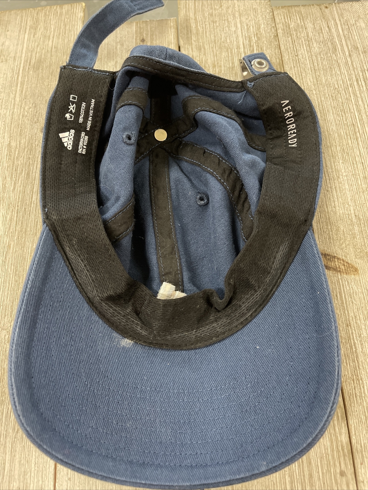 Adidas Blue Baseball Cap Adjustable - image 2