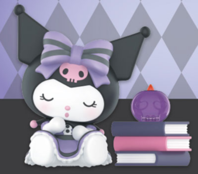 FIGURINE BOÎTE AVEUGLE confirmée Miniso Sanrio Kuromi (série fête d