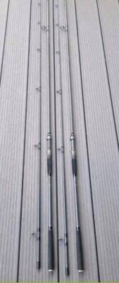 2× Sportex HM 12ft 2lbs Custom FUJI SIC 7+1 Beringung TOPZUSTAND! Karpfen Angeln