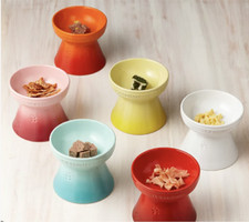 Bol pour animaux de compagnie Le Creuset plats sur pied pour chat chien nourr...