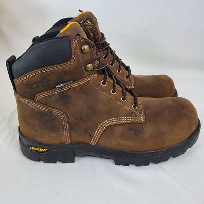 CA3535 Carolina Men\'s Waterproof Insulated Composite Toe Dark Brown Size 12D Amazon.com: Carolina Men main image 4