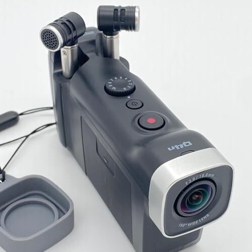 ZOOM Zoom handlicher Videokamera Recorder Q4n gebraucht aus Japan - Bild 4 von 6