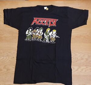 Vintage shirt Accept original 1986 Heavy Metal Band 