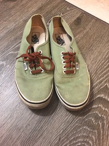 all olive green vans