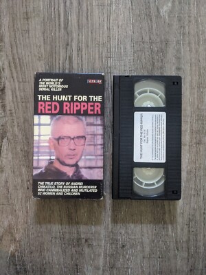 The Hunt for Red Ripper VHS 1993 - True Crime Andrei Chikatilo