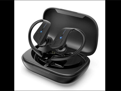 Kopfhörer In Ear Ohrbügel Wireless Headset HolyHigh Bluetooth Sport 
