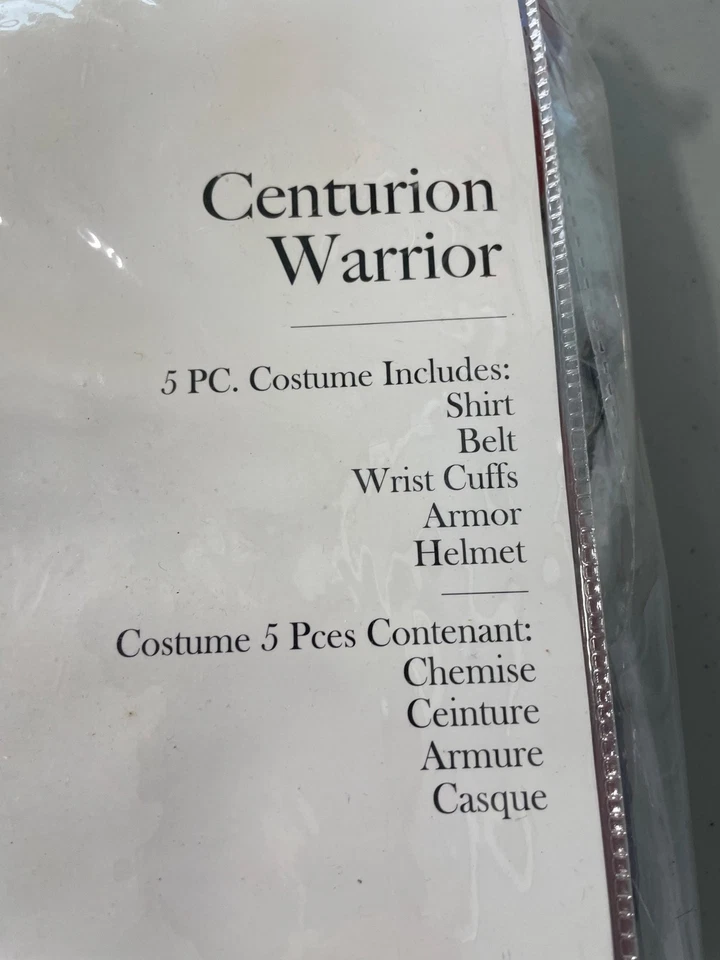 Disfraz de Guerrero Centurión Gladiador Espartano Talla XL Pierna Avenida 5 Piezas NUEVO Foto 3 de 4
