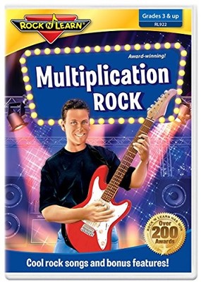 Multiplication Rock DVD by Rock 'N Learn
