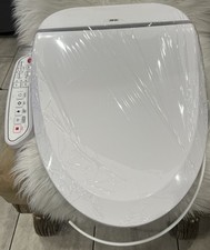 OPEN BOX ZMJH ZMA1025-W Bidet Toilet Seat, Elongated Smart Unlimited Warm Water