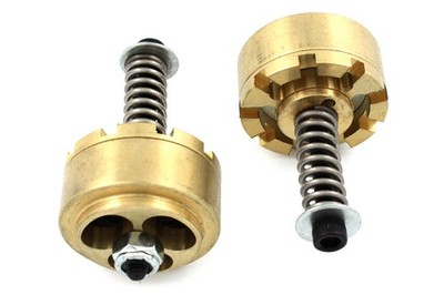 Adjustable Gold Valve Cartridge Fork Emulators For Harley-Davidson 41mm