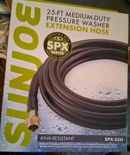 Sun Joe SPX25H 25' High-Pressure Extension Hose for Sun Joe Pressure Washers New