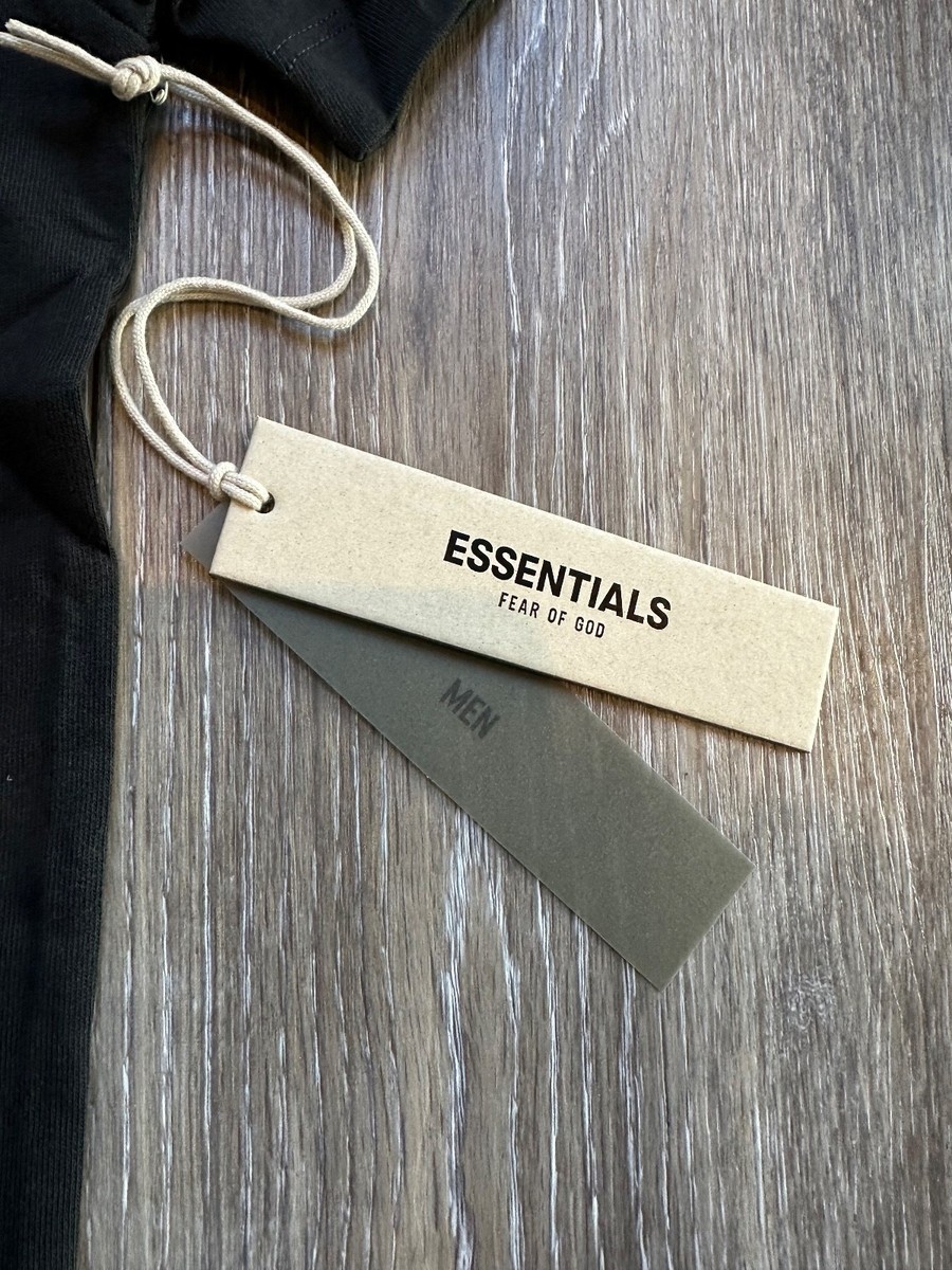 Fear of God Essentials Black Short Sleeve T-Shirt Sizes: XS-XL View 3