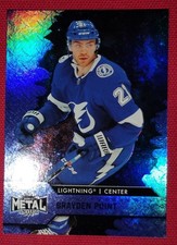 20/21 Metal Universe Blue Spectrum #64 Brayden POINT Tampa Bay LIGHTNING