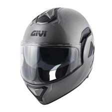 CASCO GIVI X 30 MODULARE FLIP UP 180 ° MATT TITANIUM VISIERA TRASPARENTE