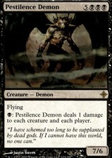 Rise of the Eldrazi #124 Pestilence Demon