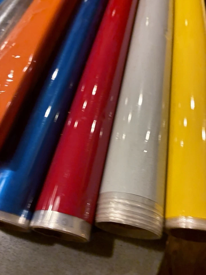 大号批量顶级飞行单色覆盖膜适用于 Balsa R/c 飞机发动机套件 — 第 3/4 张图片