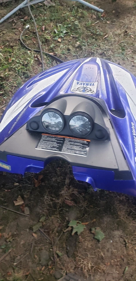 Capô azul 600 para snowmobile Yamaha Srx 700 - Imagem 2 de 3