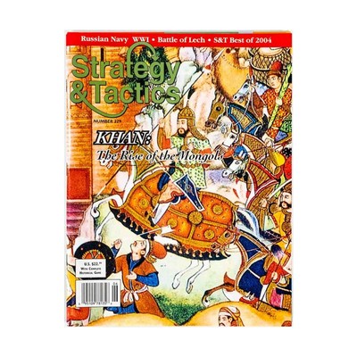 Decision Game Strategy & Tactic  #229 w/Khan - The Rise of the Mongo Mag VG/VG+