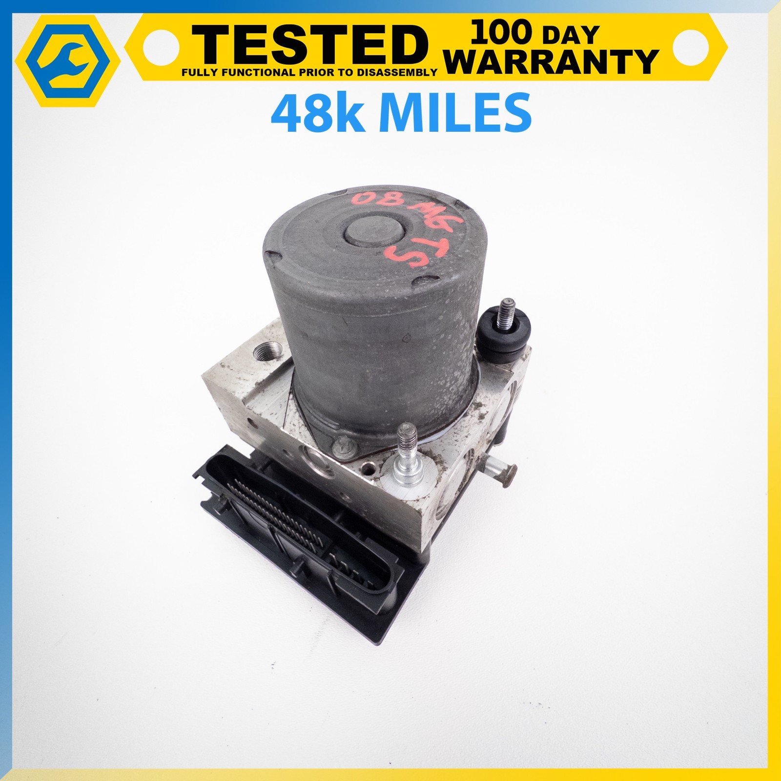 08-11 MASERATI GRANTURISMO GRANCABRIO ABS ANTI LOCK BRAKE PUMP MODULE UNIT OEM