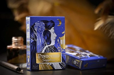 Pinocchio Sapphire II Ed.   Gilded Blue by Elettra Deganello