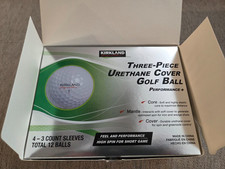 Kirkland Signature Golf Ball Three-Piece Urethane Cover Performance 24 Balls