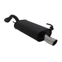 Novus Sportauspuff FüR VW Polo 4 6N / 6N2 1X60 S-Design EndschalldäMpfer Mit ABE