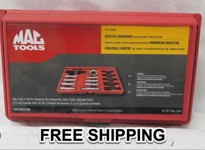 Mac Tools 15pc Master Harmonic Balancer Installer Set for sale