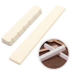 Echte Knochen Gitarrenmutter 52 mm Knochen Konzertgitarre Gitarre Sattel Mutter Teile